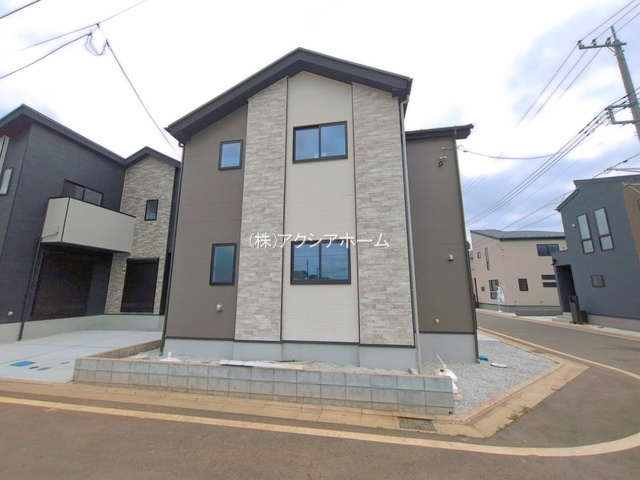 所沢市上安松・全2棟　新築一戸建　2号棟　～南西角地～の外観|2026年8月4日撮影