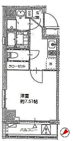 Ｐａｕｌｏｗｎｉａ　Ｖａｌｌｅｙ　ｔａｋｅ４西横浜の間取り