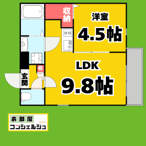 GRACE大曽根の間取り