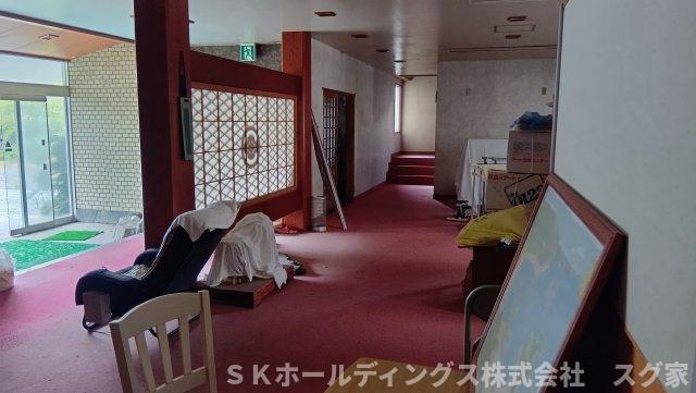 宮津市中古民宿旅館のロビー