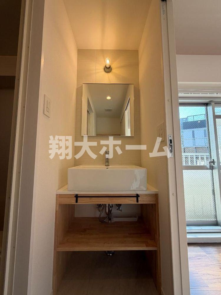 まんしょん早稲田の洗面所