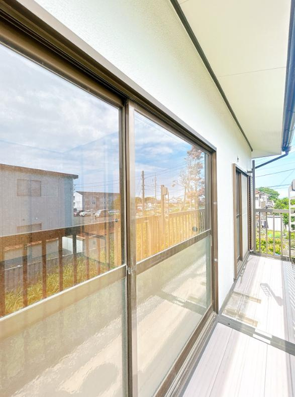 日立市本宮町4丁目　中古戸建のバルコニー