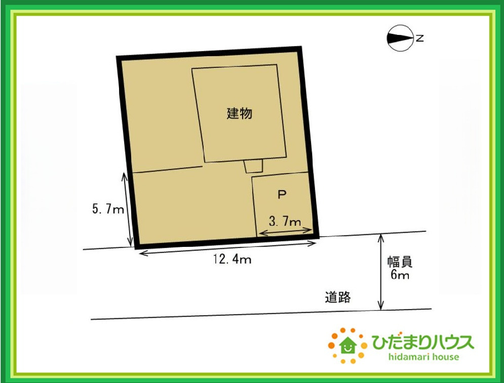日立市本宮町4丁目　中古戸建の区画図|閑静な住宅地で叶える穏やかな新生活☆彡