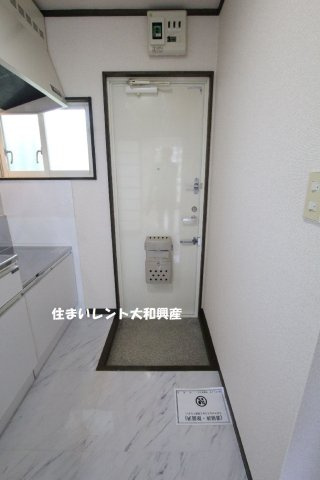 ウッディヒルズＡの玄関