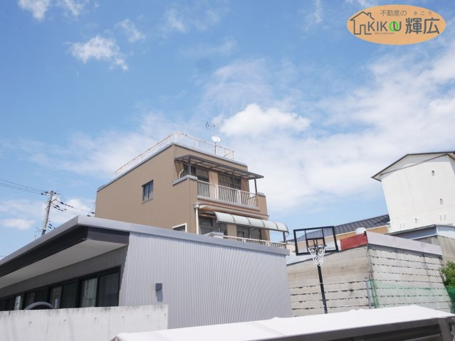 姫路市幸町　中古戸建のバルコニー