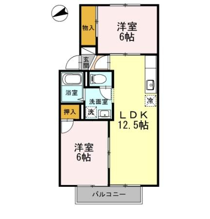 【間取り】 | アベニュー　皆生