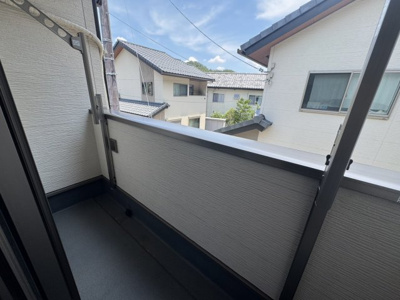 【バルコニー】 | 衣笠赤阪町貸家