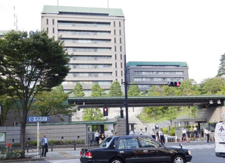防衛省まで266m