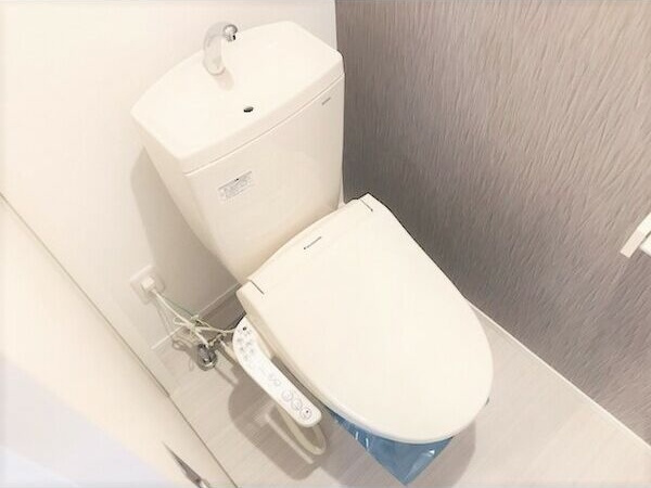 CUBEのトイレ