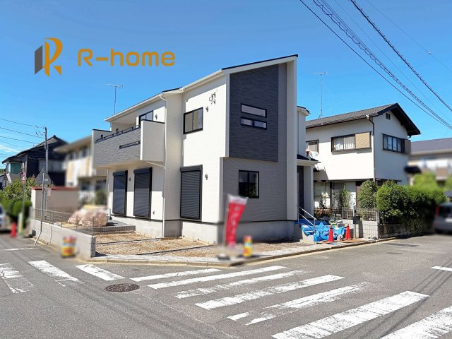 牛久市南7丁目17期　新築戸建て　1号棟の外観|ご予約を頂ければ、『平日』はもちろん『早朝』や『夜間』もご見学可能です♪お気軽にお申し付けください♪
