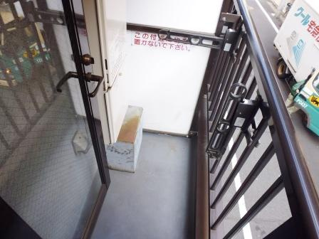 アビタシオンイシカワのバルコニー