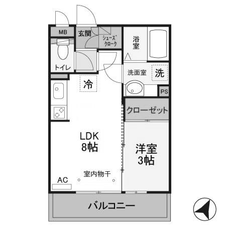 【間取り】 | アンフルール
