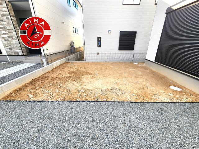 糟屋郡宇美町とびたけ4丁目第4-3棟（2号棟）の外観|お庭で自由な時間を過ごせます。