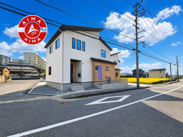 糟屋郡宇美町とびたけ4丁目第4-3棟（2号棟）の前面道路含む現地写真|見学の時間などお気軽にお問い合わせ下さい。
