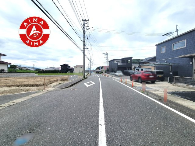 糟屋郡宇美町とびたけ4丁目第4-3棟（3号棟）の前面道路含む現地写真|前面道路です。