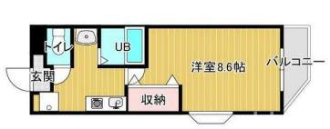 ハイツクローバーIIの間取り