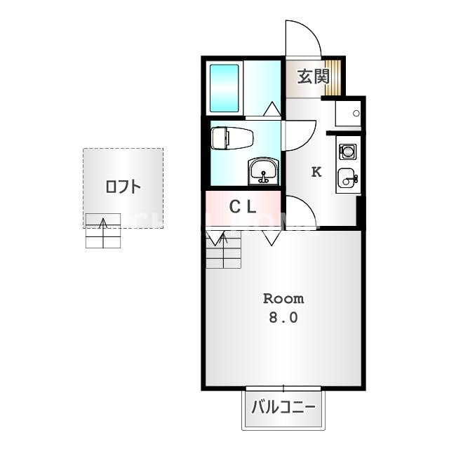 メゾン飯塚の間取り|当社、チルホームのHPもご覧ください(^^)/物件情報多数♪