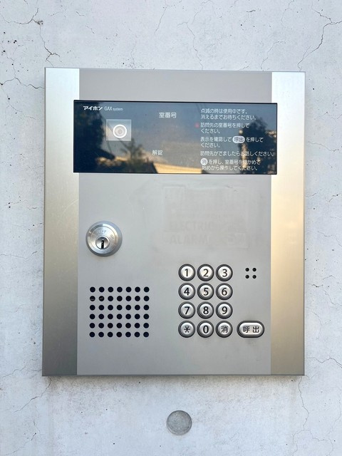 カーサビアンカのセキュリティ|オートロック完備