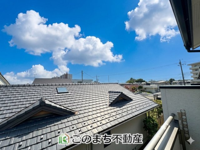 ブルーミングガーデン宇都宮市中戸祭1丁目の展望|バルコニーからの眺めです！
