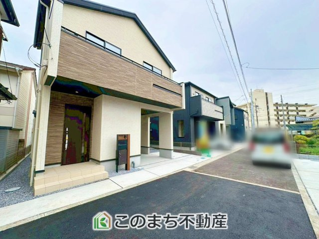 ブルーミングガーデン宇都宮市中戸祭1丁目の前面道路含む現地写真|前面道路含む現地写真