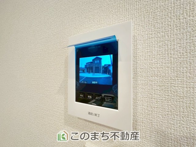 ブルーミングガーデン宇都宮市中戸祭1丁目の設備|ＴＶモニター付きインターホンで防犯面もしっかり安心♪

