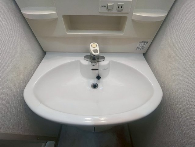 レジティア京町堀の洗面所