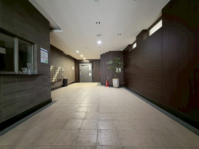 レジティア京町堀のロビー