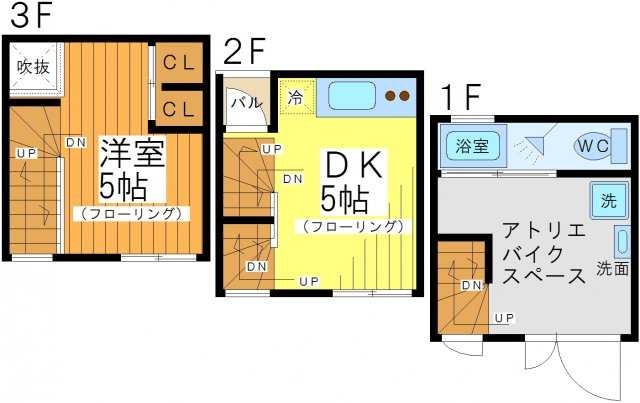 石双居の間取り