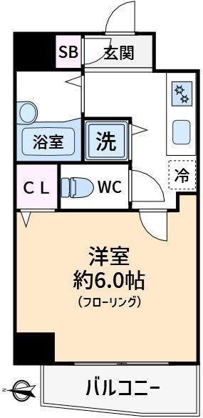 スカイコート南砂町第２の間取り