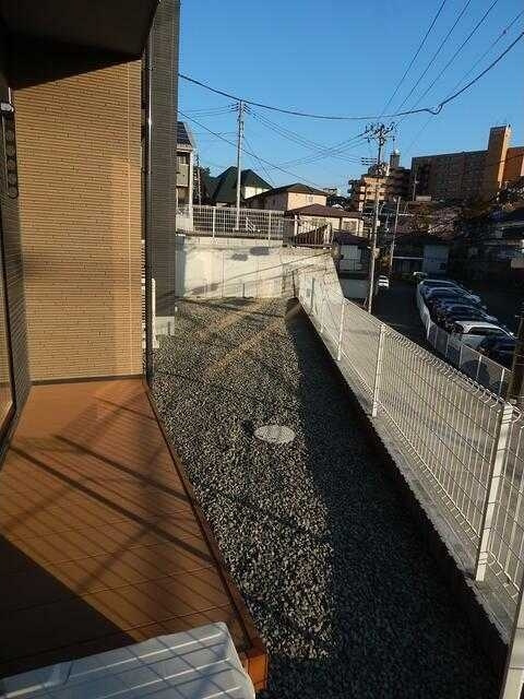 ライズ・フィルＤのバルコニー