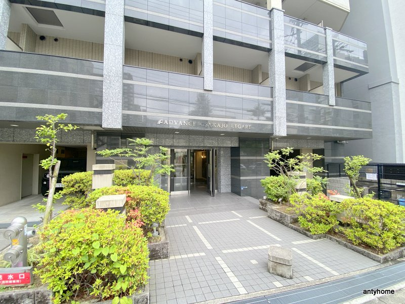 アドバンス大阪城レガーレ　仲介手数料無料のエントランス