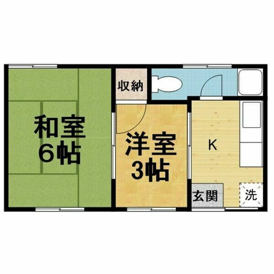 【間取り】 | 和美荘2棟
