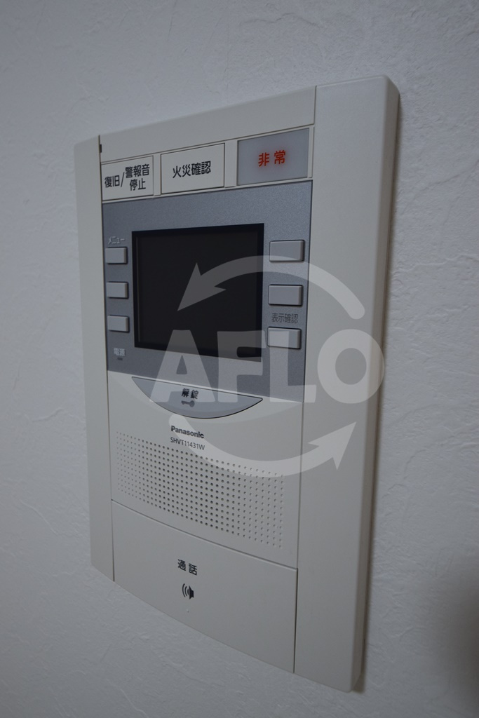 グランカーサ難波元町のセキュリティ|スプランディッド難波元町　テレビ付きモニターホン
