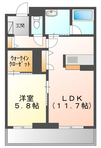 グランフィールの間取り