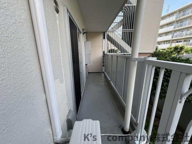 藤沢市辻堂西海岸1丁目　藤沢ニューライフ7号棟のバルコニー|2面バルコニー◇◇