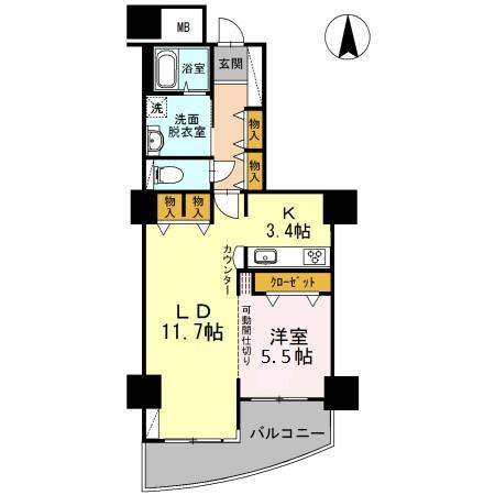 【間取り】 | 品川シーサイドビュータワー Ⅱ