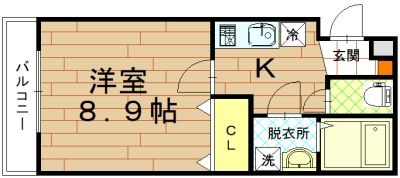 アールグランツ蘆山寺千本の間取り