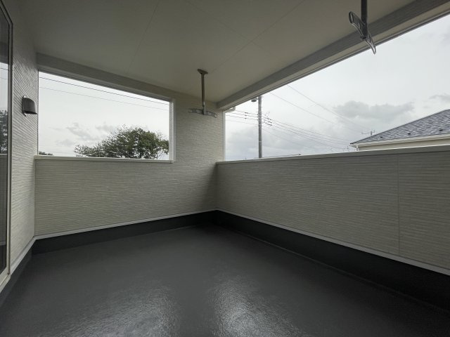 新築戸建・新築建売　那須塩原市春日町第2　埼玉小・厚崎中のバルコニー
