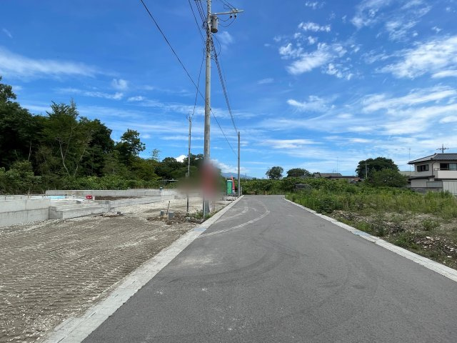 新築戸建・新築建売　那須塩原市春日町第2　埼玉小・厚崎中の前面道路含む現地写真