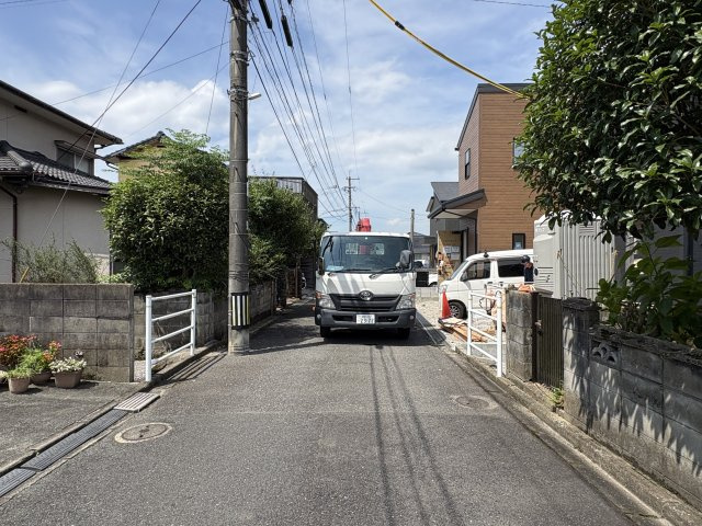 LiveleGarden.s小倉南区徳吉東5丁目の前面道路含む現地写真|前面道路幅員約4.5メートル