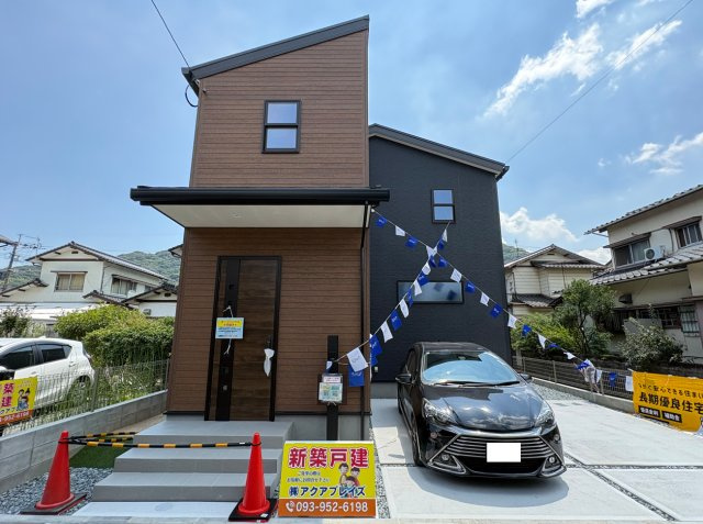 LiveleGarden.s小倉南区徳吉東5丁目の前面道路含む現地写真|前面道路幅員約4.5メートル