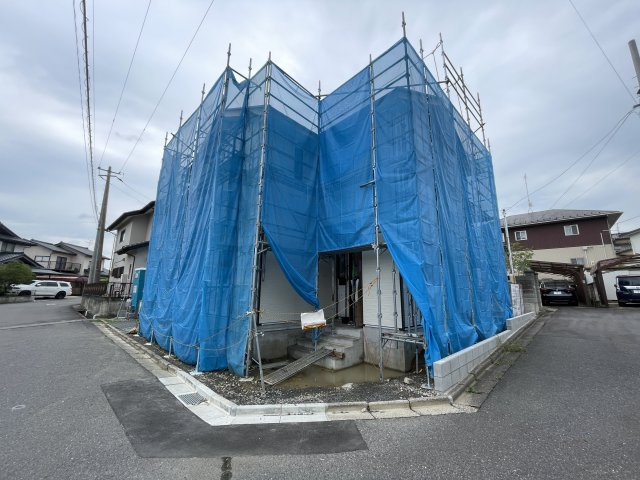 新築戸建・新築建売　須賀川市和田弥六内　須賀川第三小学校・須賀川第三中学校の前面道路含む現地写真