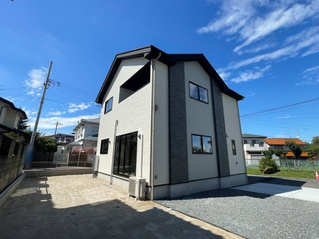 新築戸建・新築建売　須賀川市和田弥六内　須賀川第三小学校・須賀川第三中学校の外観|お庭がございますので、家庭菜園やガーデニングなどの趣味も楽しむことができます！