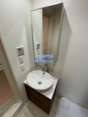 フジパレス住吉遠里小野の独立洗面台|独立洗面台で身支度をすべて済ませてしまいましょう