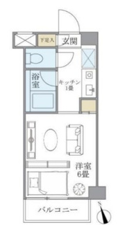【間取り】 | ブランシェ高輪