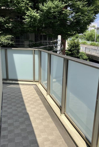 クレアホームズ永福町耀の邸のバルコニー