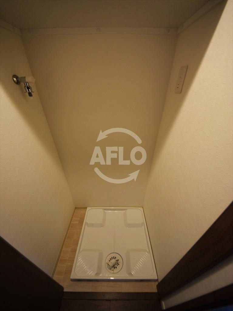 レオンコンフォート難波ミラージュの設備|レオンコンフォート難波ミラージュ　室内洗濯パン