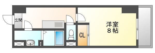 ＡＬＰＨＡ　ＰＬＵＳ　ＢＬＤ．の間取り