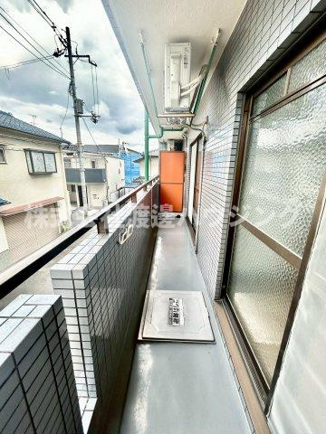 吹田メゾンド土井のバルコニー