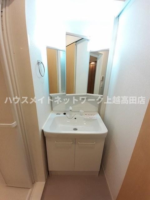 グランメゾンＳＳ２の洗面所|洗髪洗面化粧台